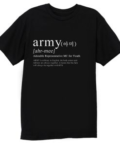ARMY Definition T Shirt