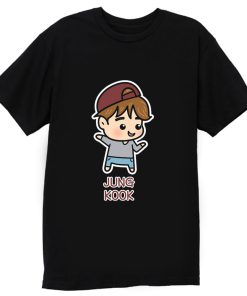 BTS Jungkook Chibi Cartoon T Shirt