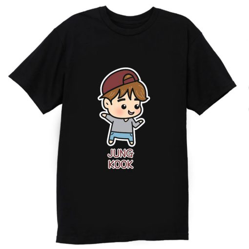 BTS Jungkook Chibi Cartoon T Shirt