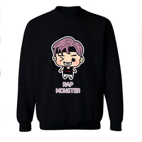 BTS Rapmon Chibi Cartoon Sweatshirt