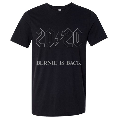 Bernie Is Back Retro Bernie Sanders 2020 ROCK T Shirt