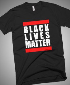 Black Lives Matter Red Lines T Shirt