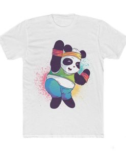 Colorful Disco Panda T Shirt