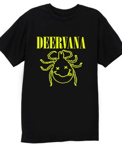 Deervana Nirvana Parody T Shirt