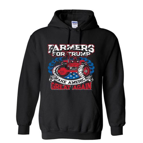 Elections FARMERS FOR TRUMP Unisex Hoodie