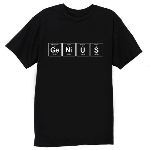 Genius Periodic Table T Shirt