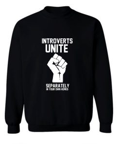 Introverts unite separately in your own homes Sweatshirt