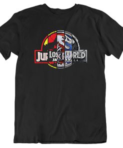 Jurrassic park 25th anniversary dinosaur movie T shirt