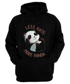 Less Hate Panda Hoodie