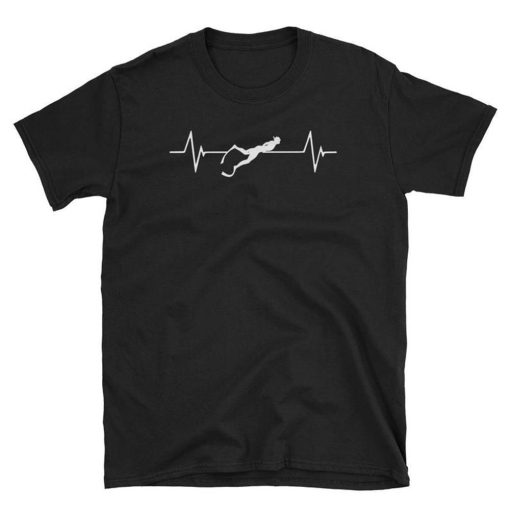 Snorkeling Heartbeat T Shirt