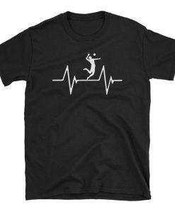 Volleyball Heartbeat T Shirt