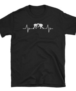 Wrestling Heartbeat T Shirt