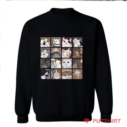 Cats Meme Sweatshirt
