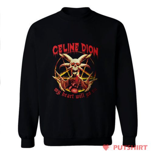 Celine Dion Metal Sweatshirt