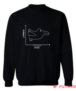 Duck or Rabbit Graph Sweatshirt