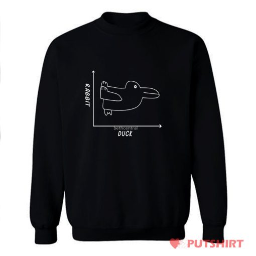Duck or Rabbit Graph Sweatshirt