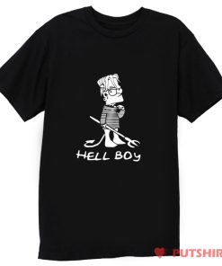 Hell Boy Bart Simsons T Shirt