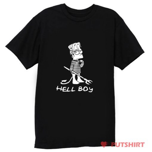 Hell Boy Bart Simsons T Shirt