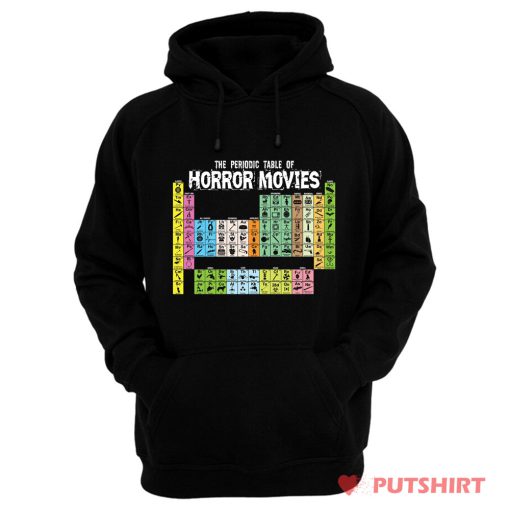 Horror Movie Periodic Table Hoodie