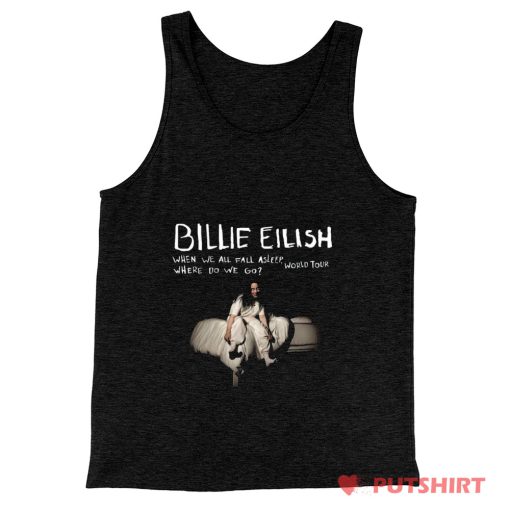Billie Eilish T Shirt Where Do We Go World Tour Tank Top