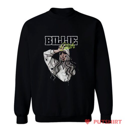 Billie Eilish White Girl Spider Sweatshirt