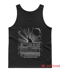 Cats On Synthesizers In Space Tank Top