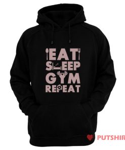 Eat Sleep Gym Repeat Hoodie