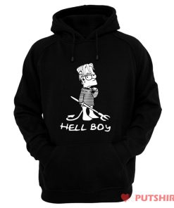 Hell Boy Bart Simsons Hoodie