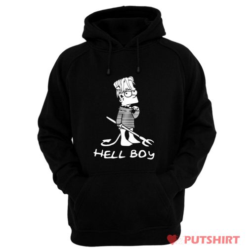 Hell Boy Bart Simsons Hoodie