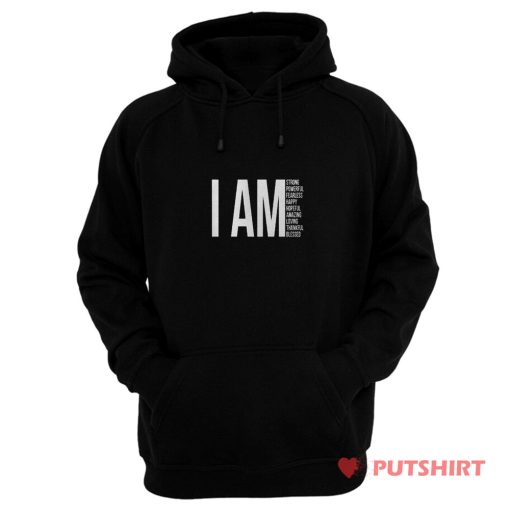 I Am Christian Quote Hoodie