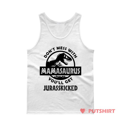 Mamasaurus Jurrasic Park Parody TankTop
