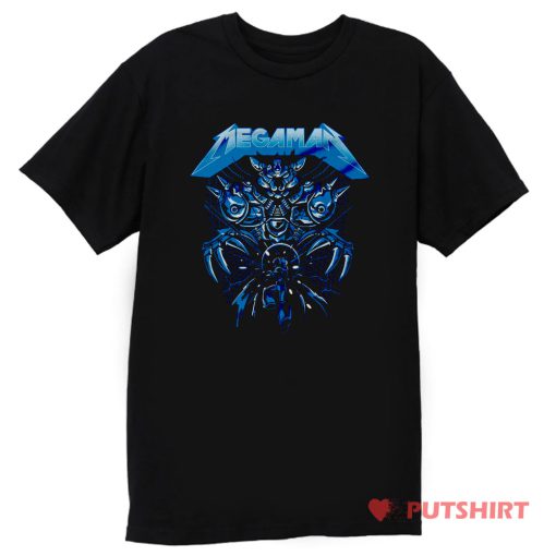 Megaman Rock Vidio Game T Shirt