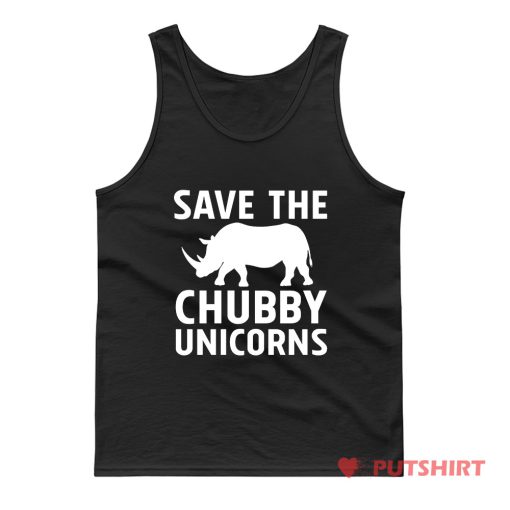 Save the Chubby Unicorns Tank Top