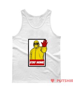 Stay At Home Keep You Safe Far From Corona Virus Tank Top