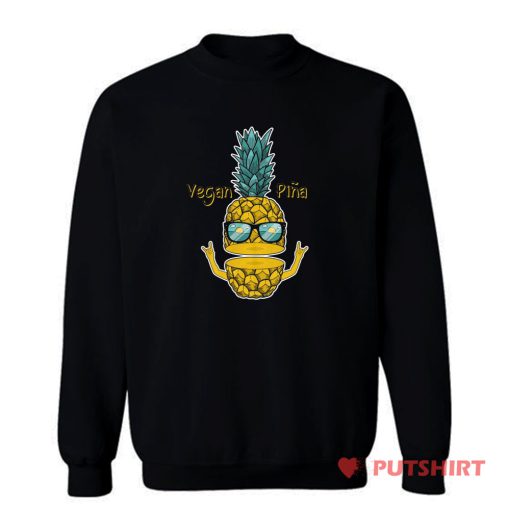 Vegan Pina Tropical Pineapple Sweatshirt