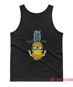 Vegan Pina Tropical Pineapple Tank Top