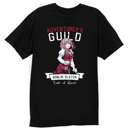 Adventurers Guild Girl Goblin Slayer T Shirt