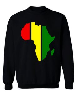 African Rasta Rastafarian or Reggae Sweatshirt