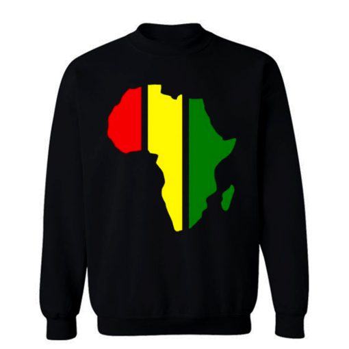 African Rasta Rastafarian or Reggae Sweatshirt