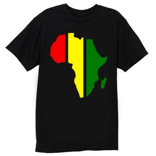 African Rasta Rastafarian or Reggae T Shirt