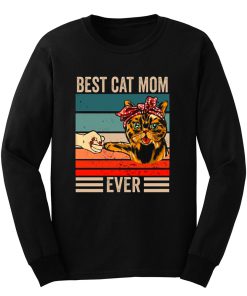 Best Cat Mom Ever Long Sleeve