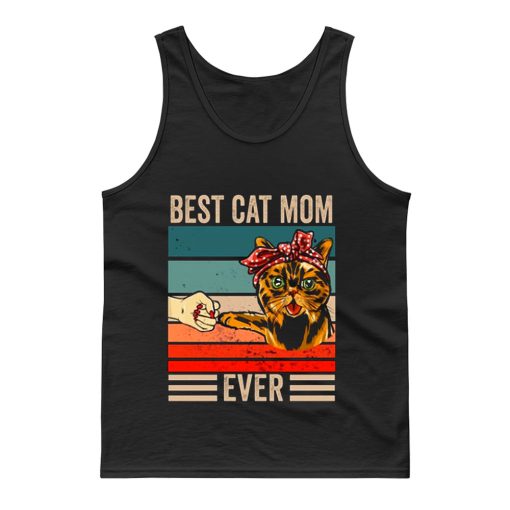 Best Cat Mom Ever Tank Top