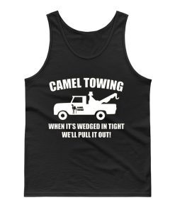 Camel Towing Adult Humor Rude Tank Top