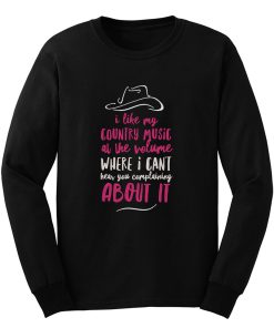 Country Music Long Sleeve