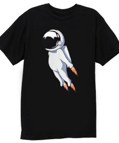 Cute astronaut flies using jet T Shirt
