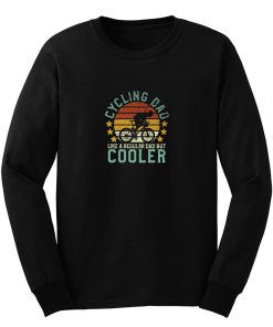 Cycling Dad Funny Vintage Long Sleeve