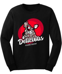 Delicious Pizza Foodie Squad Long Sleeve