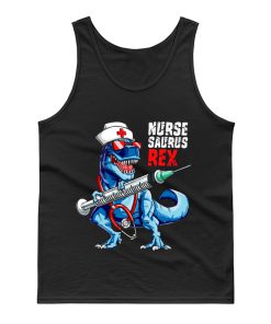 Dinosaur T rex Nurse Tank Top