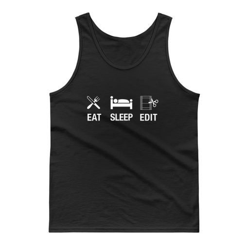 Director Eat Sleep Edit Tank Top