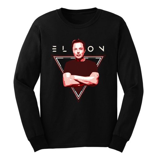 Elon Musk Space x Nerdy Long Sleeve